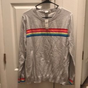 Never worn rainbow gap sweater
